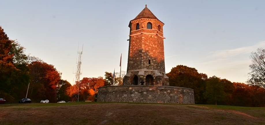 Fox Hill Tower in Henry Park, Vernon, CT