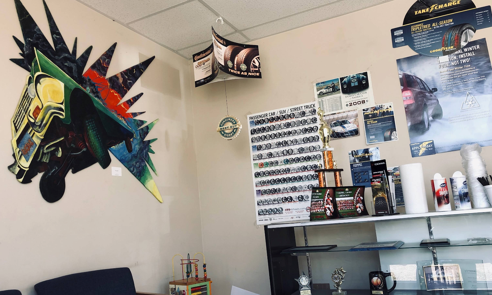 Shop Interior | Amigo Tire and Auto