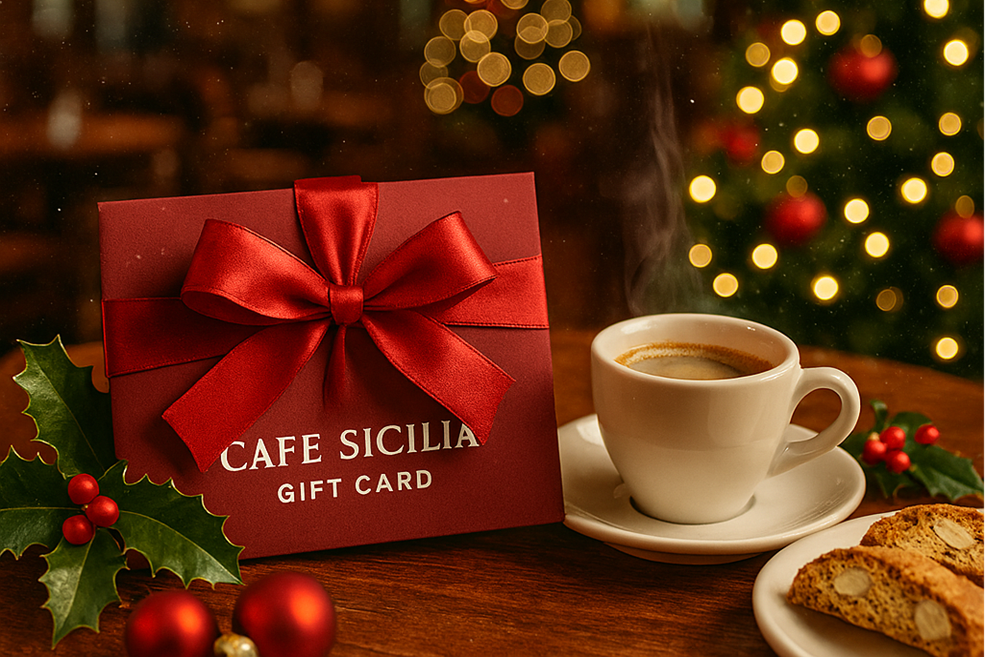 Buy gift cards to share with your family and friends