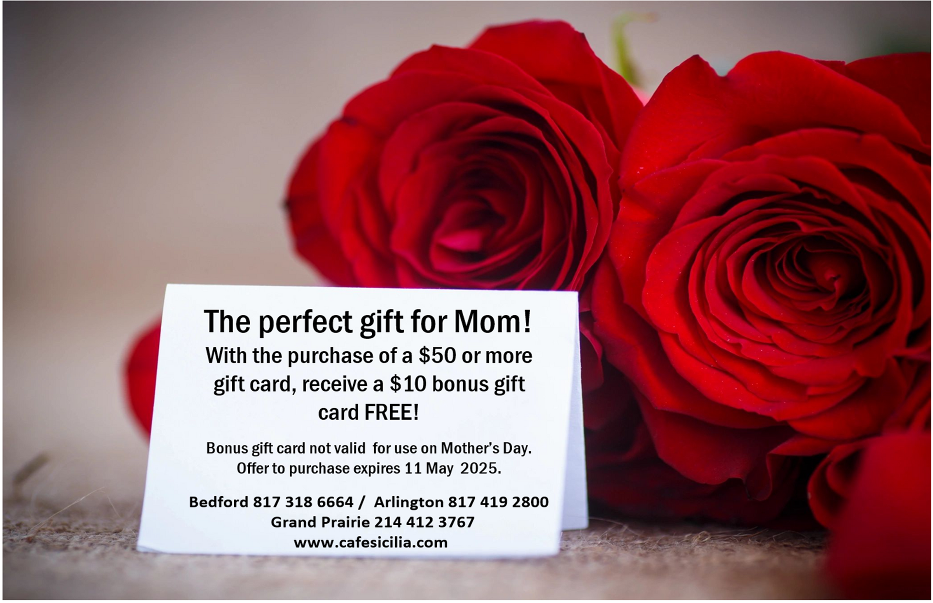 Mother's Day Gift Card