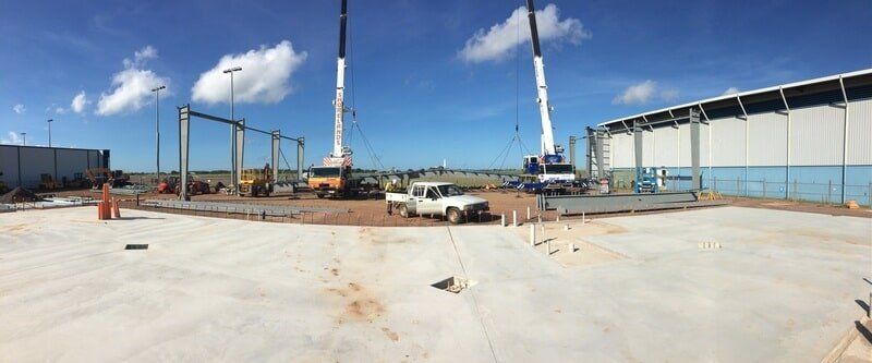 Construction Site — Build Up Crane Hire in Casuarina, NT