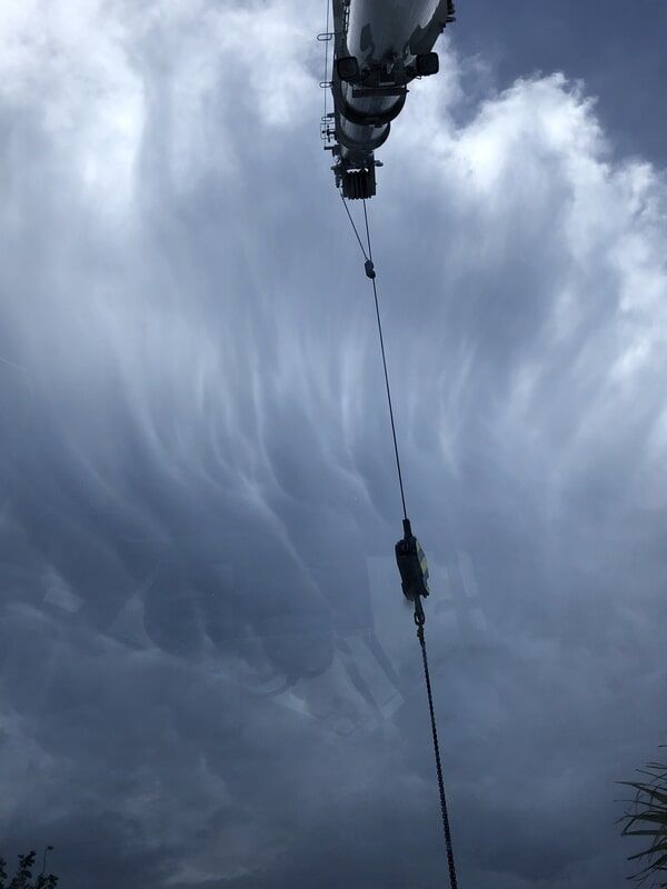 Top of the Crane — Build Up Crane Hire in Casuarina, NT
