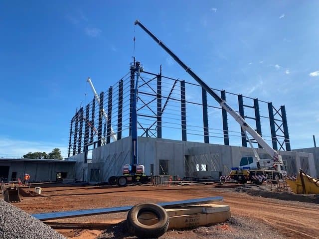 Construction Site — Build Up Crane Hire in Casuarina, NT
