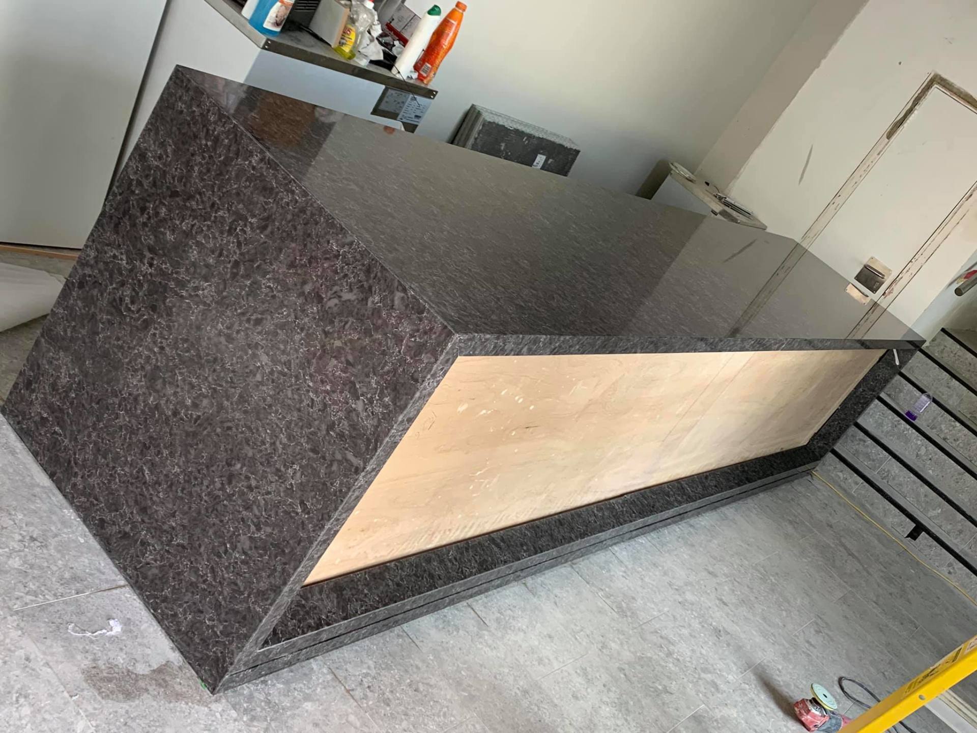 Quartz Reception Desk at Gym