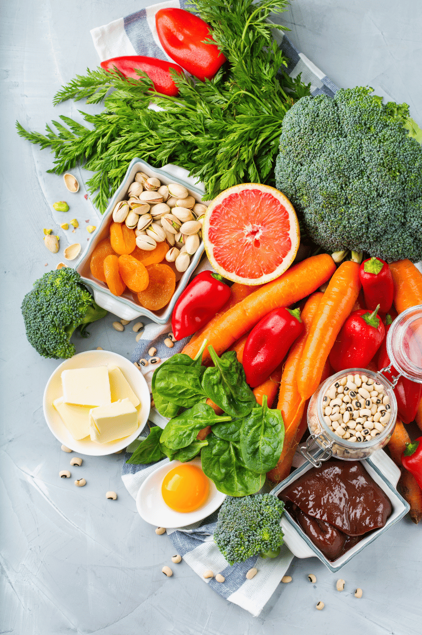 vegetables and a helthy diet