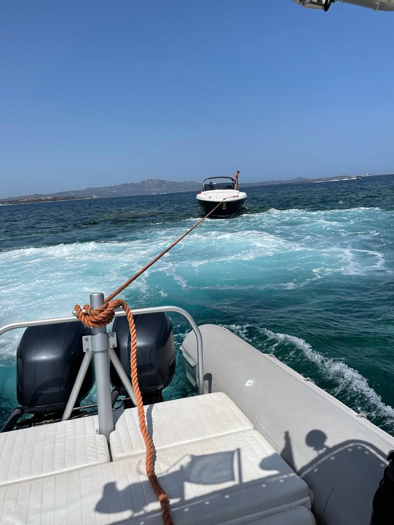 recupero di una imbarcazione