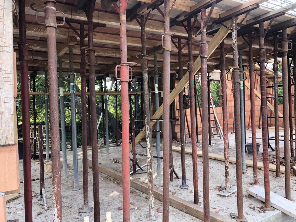 impalcatura per ristrutturazione