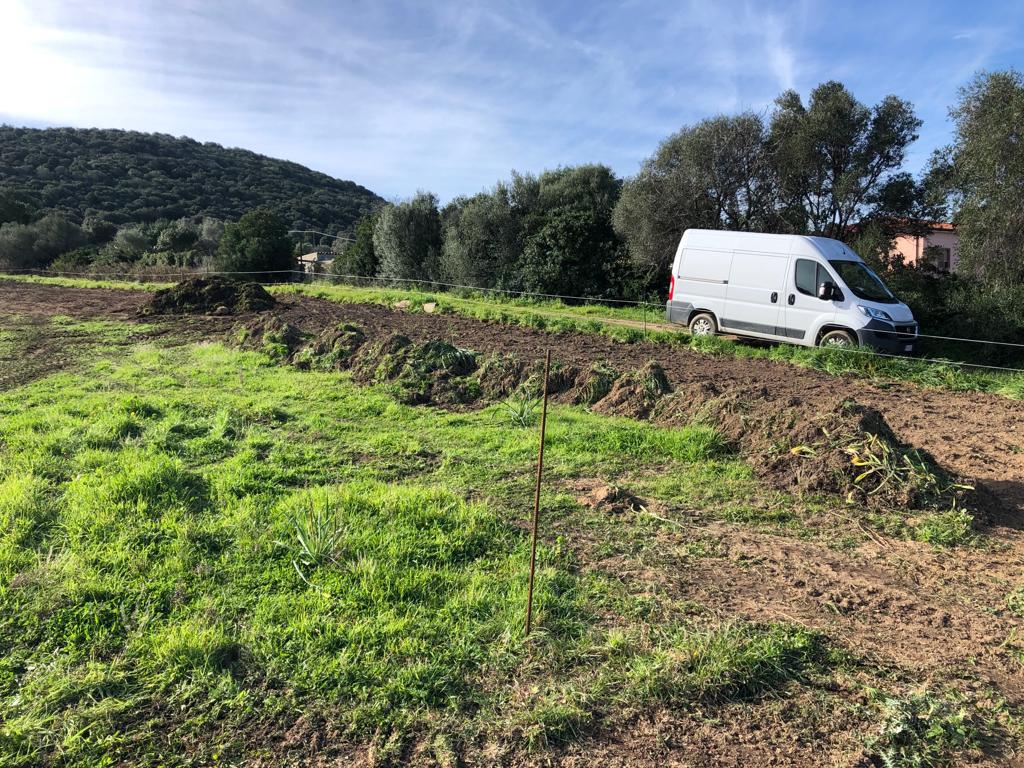 terreno prima di una nuova costruzione