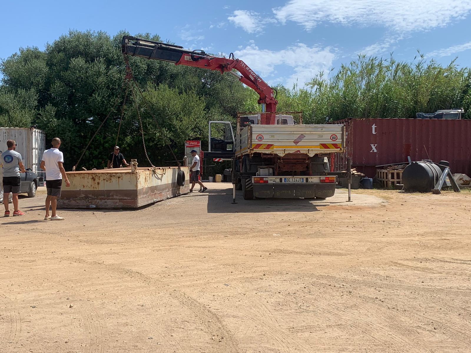 movimentazione cassoni