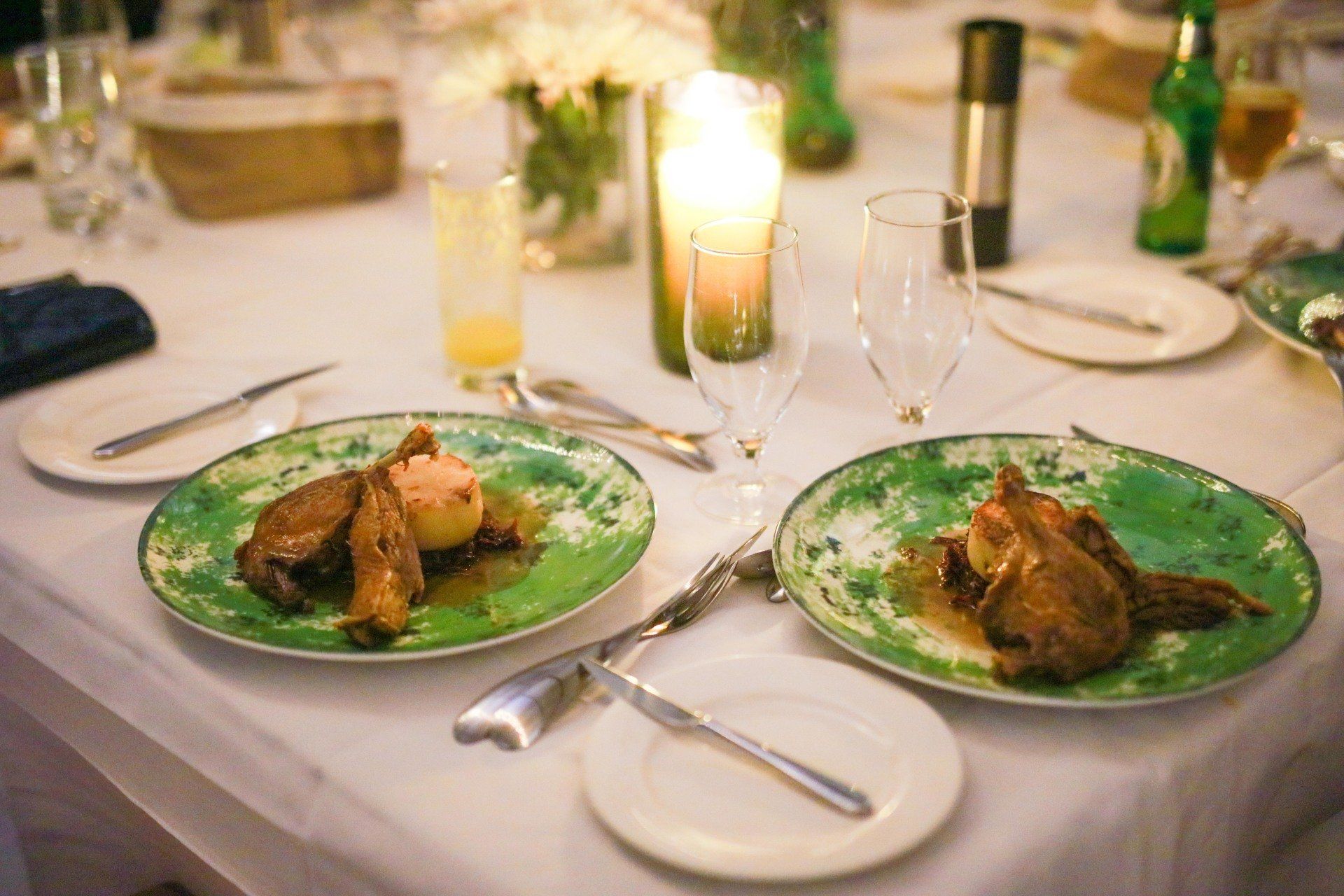 À la carte party's at the River Cafe