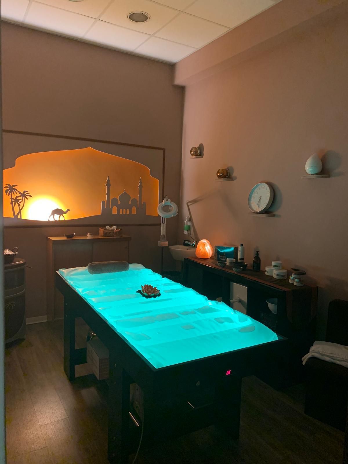 letto ad acqua centro estetico