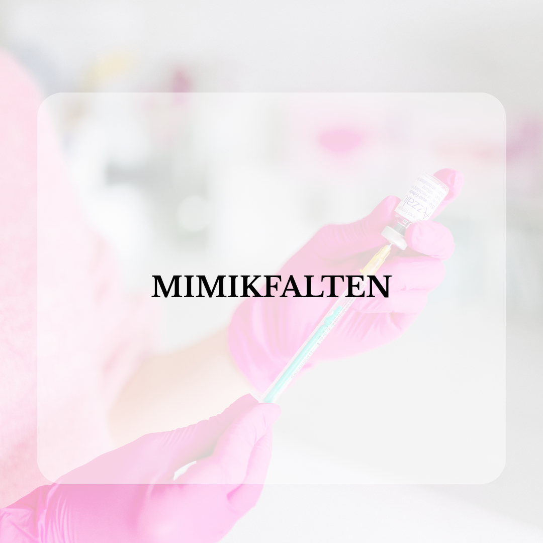 Eine Frau bekommt eine Gesichtsbehandlung mit einer Spritze.