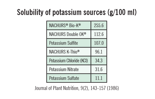 potassium sources