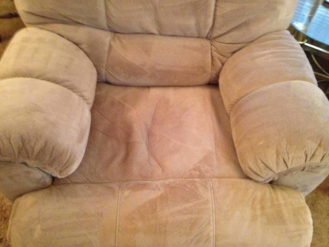 Old Upholstery After Cleaning — Valley, NY — Classic Carpet and Upholstery Cleaning