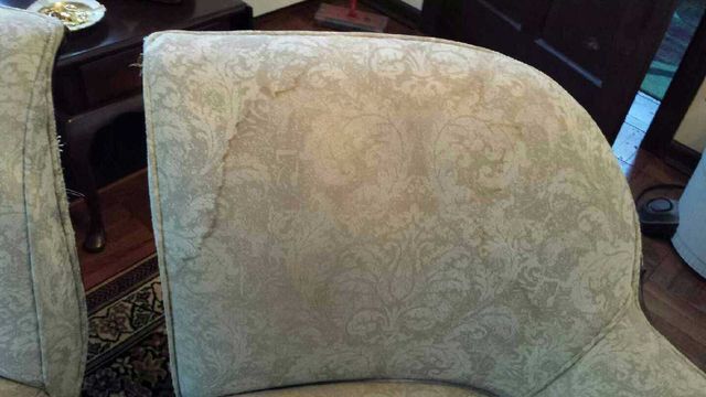 Before Upholstery Cleaning — Valley, NY — Classic Carpet and Upholstery Cleaning
