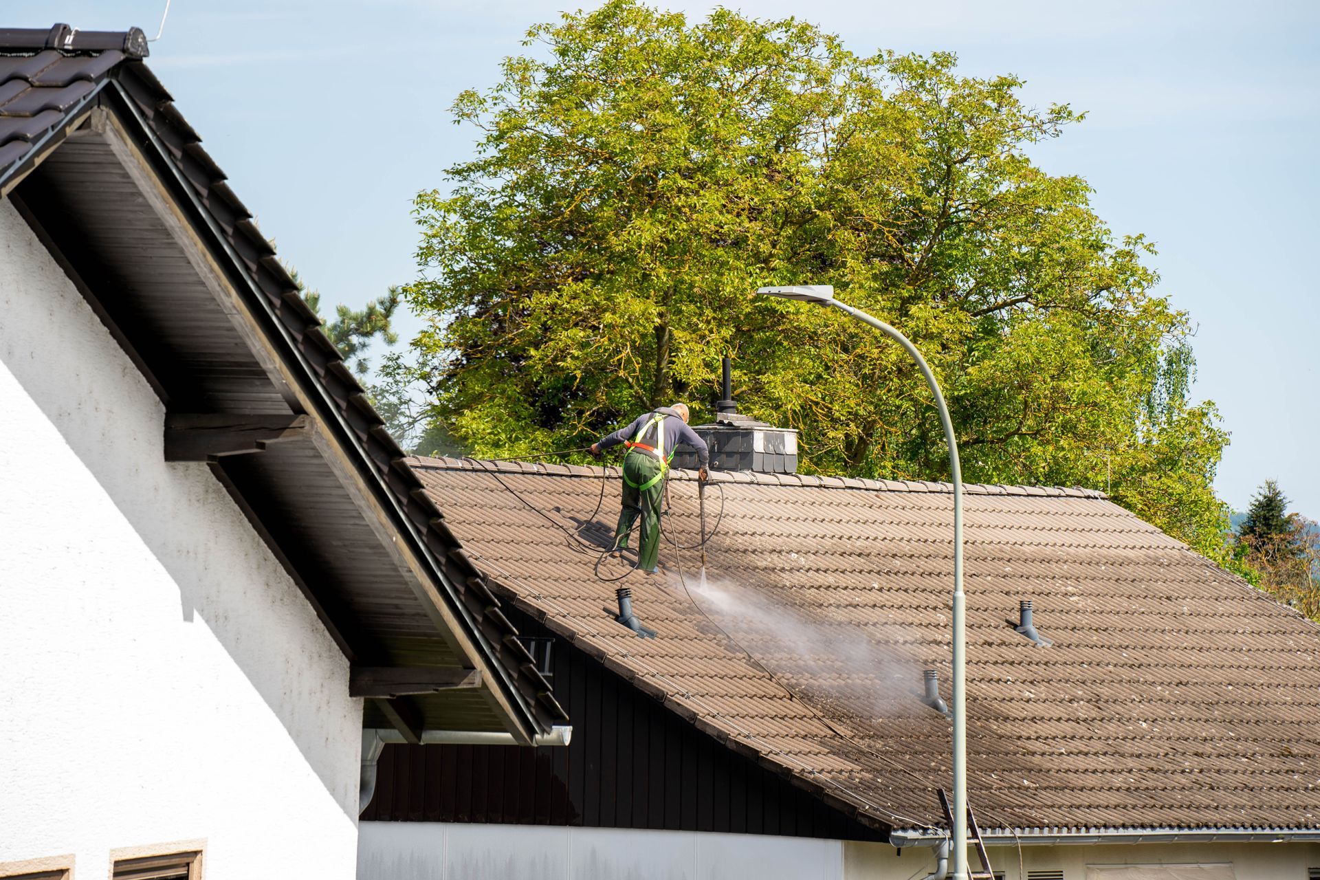 roof cleaning