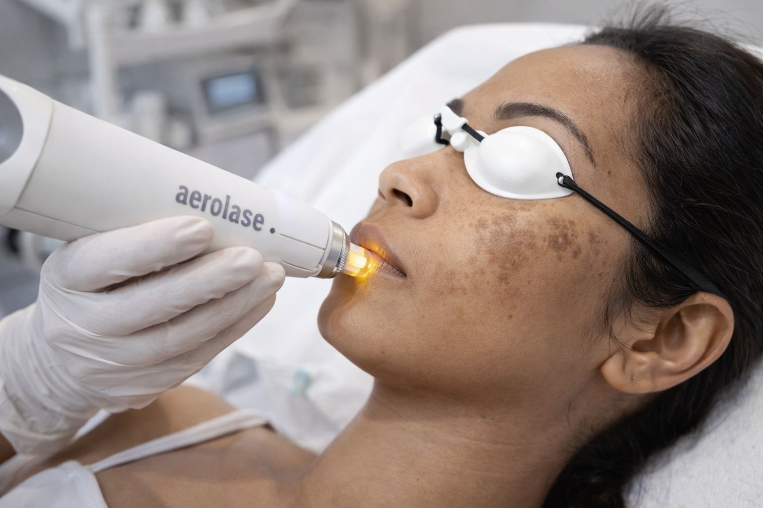 Laser treatment for hyperpigmentation at medical spa in Mississauga
