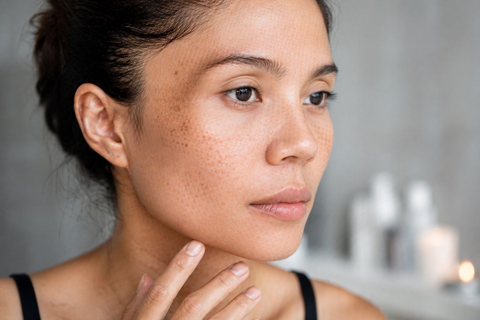 Hyperpigmentation treatment results for uneven skin tone in Mississauga