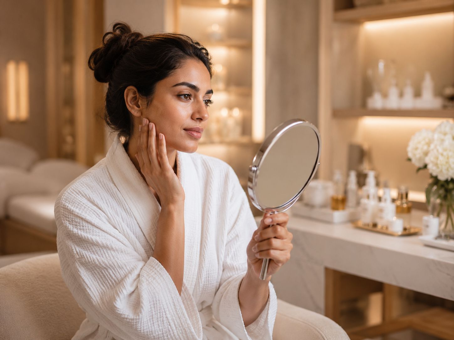 Personalized skin consultation at Luxe Beauty in Mississauga