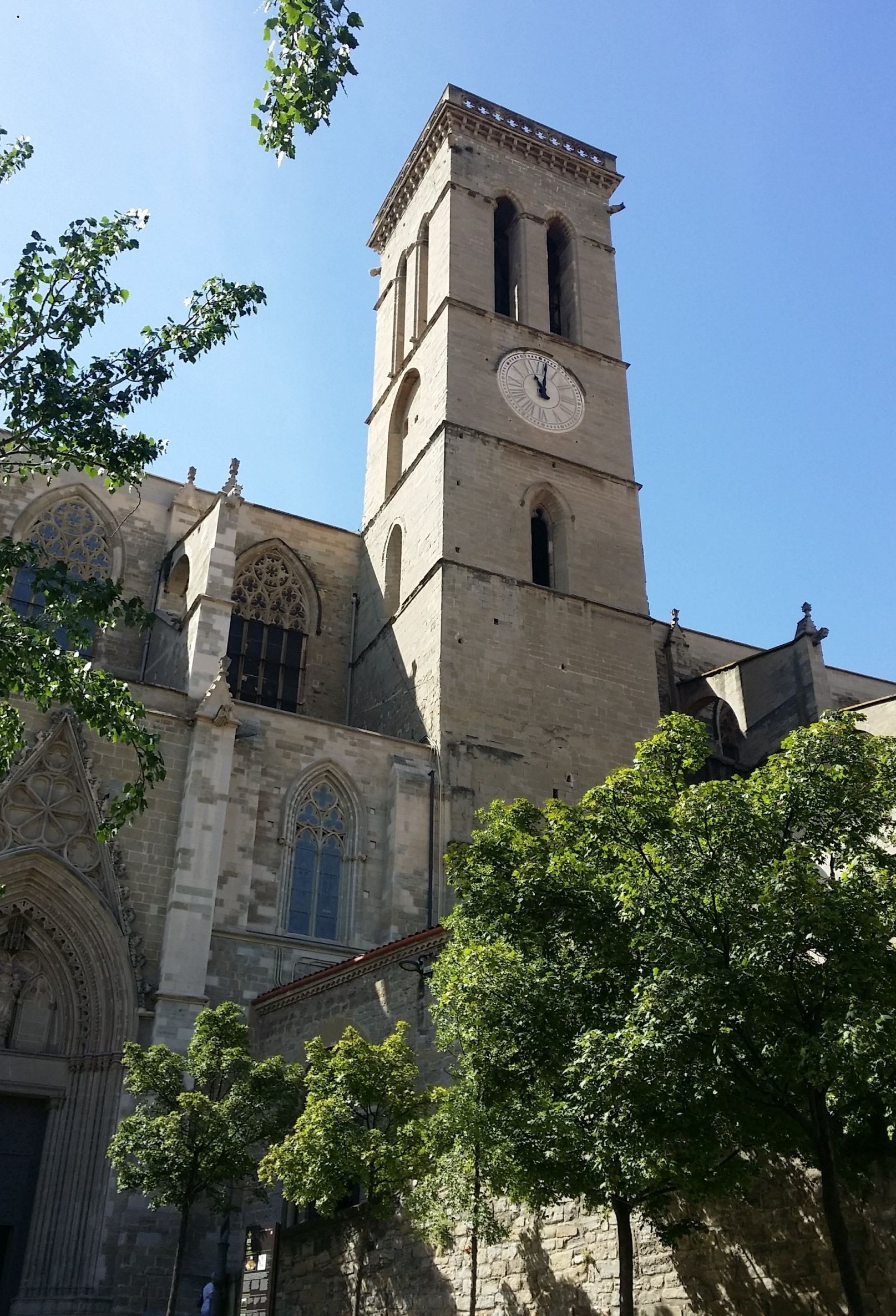 Obres de restauració de la Col·legiatta-Basílica de la Seu de Manresa