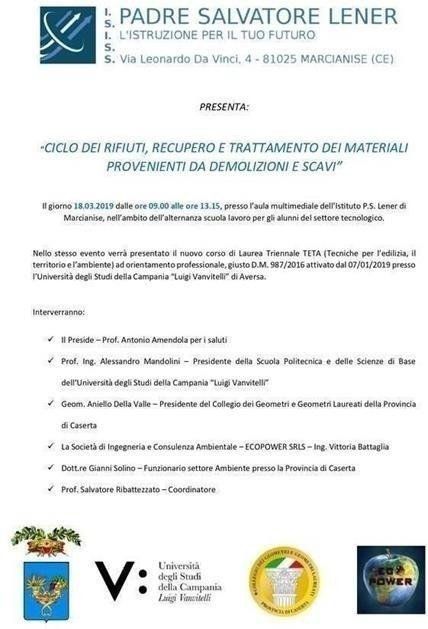 Incontro sul ciclo dei rifiuti