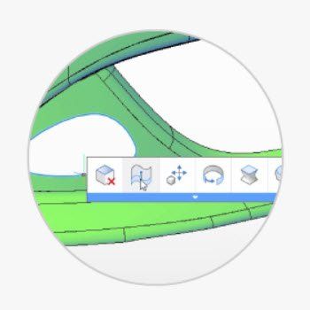 Start from 2D profiles, 3D curves, 3D solids, or imported parts and assemblies. Create complex parts with lofted bends or automatically recognize them in imported geometry.