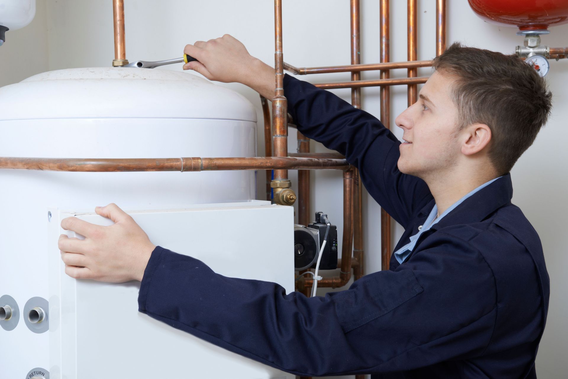 Hot water system inspected by a licensed plumber in Brisbane QLD