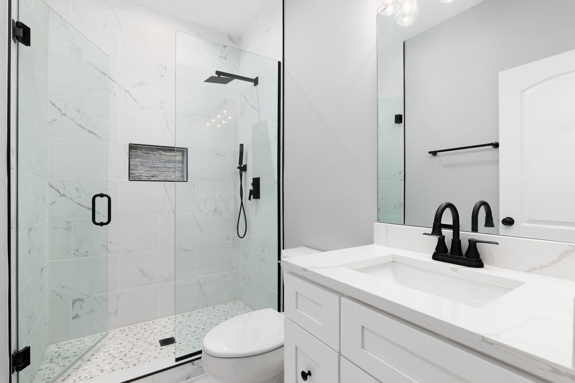 Shower leak detected and repaired behind tiles in a Brisbane home by our expert plumbers