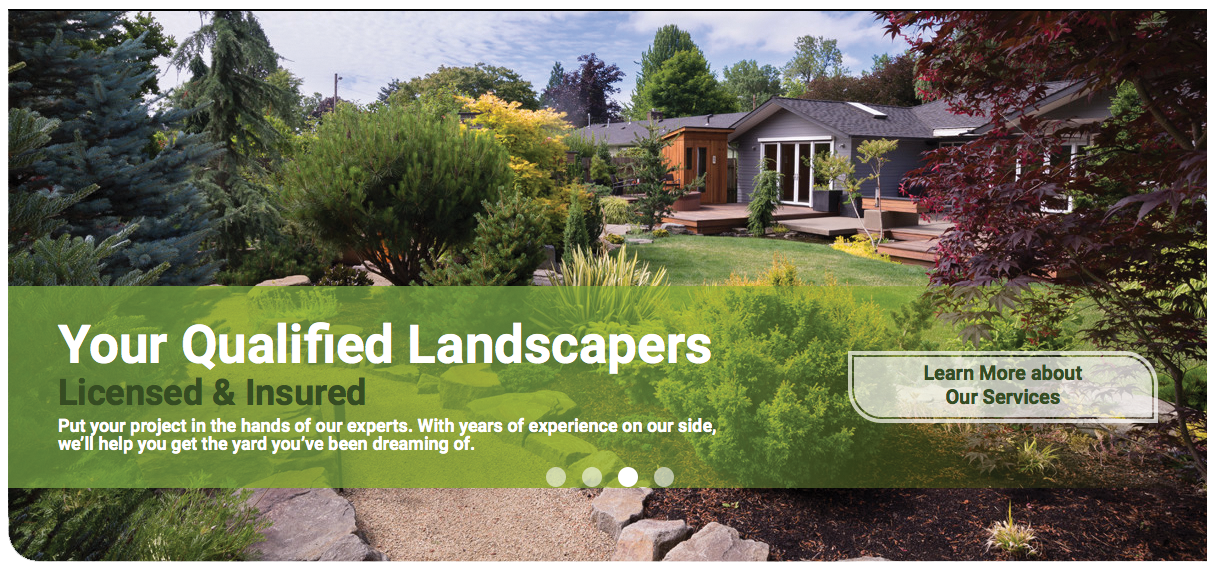 tailored landscaping for home
