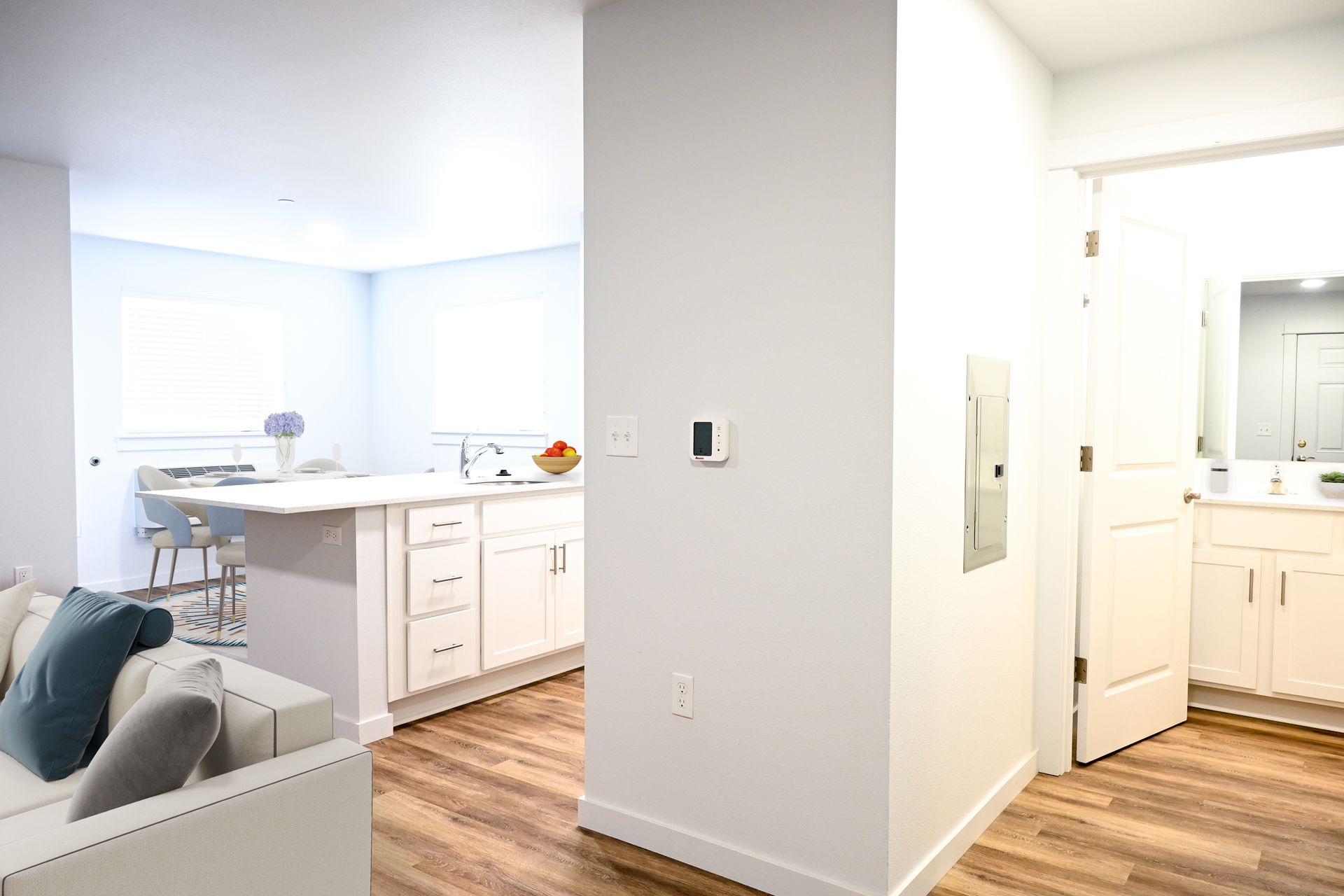 1 bedroom, 1 bathroom - hallway