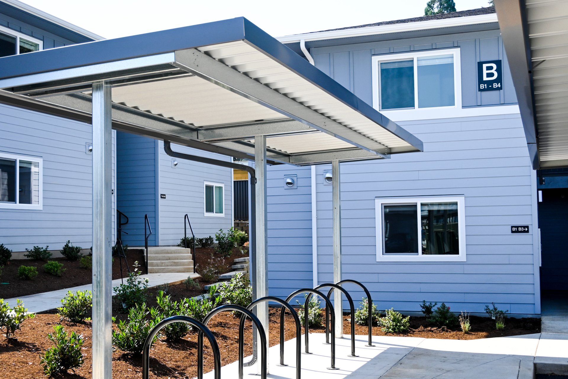 Building Exterior - bicycle parking