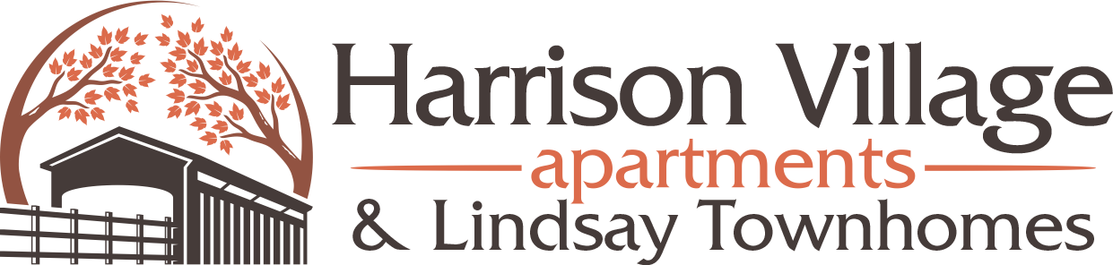 Harrison Village Apartments logo - Click to link to homepage.