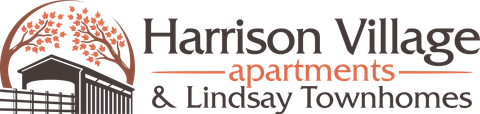 Harrison Village Apartments logo - Click to link to homepage.
