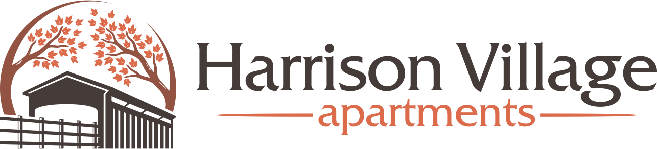 Harrison Village Apartments logo - Click to link to homepage.