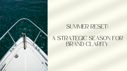 Graphic of a Boat for Summer Reset