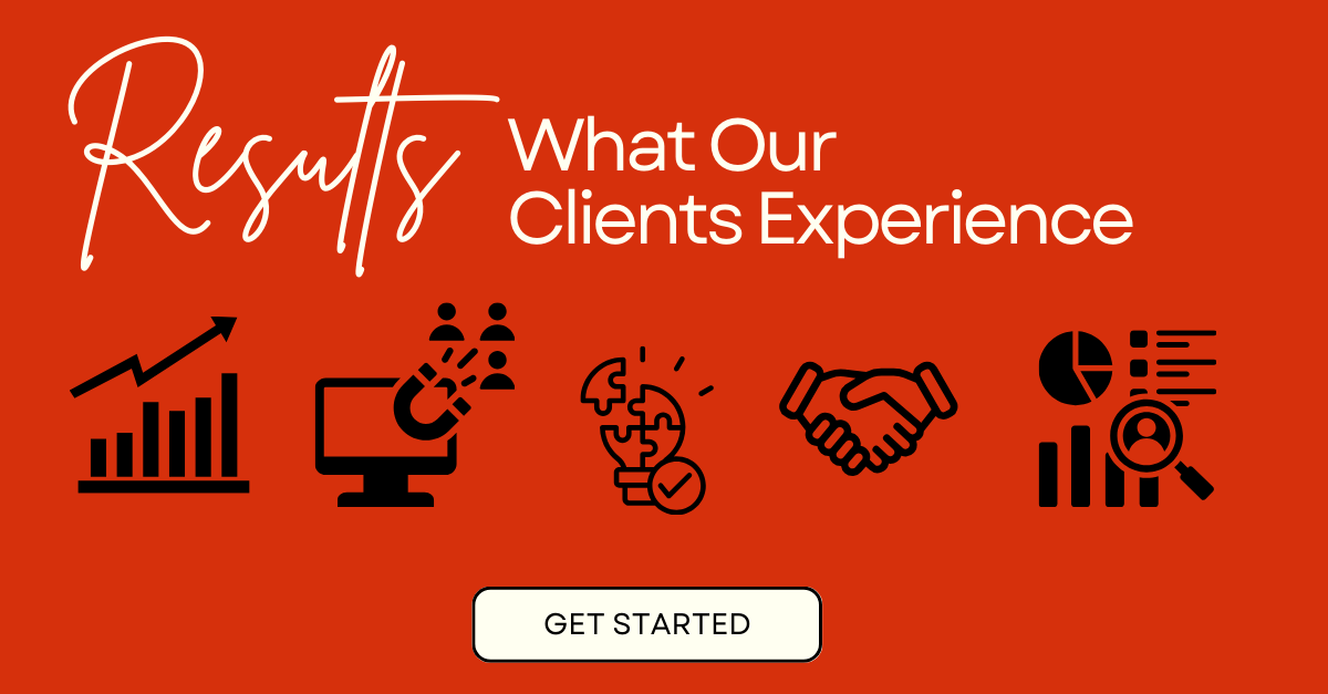 Results Whot Our Clients Experience Graphic