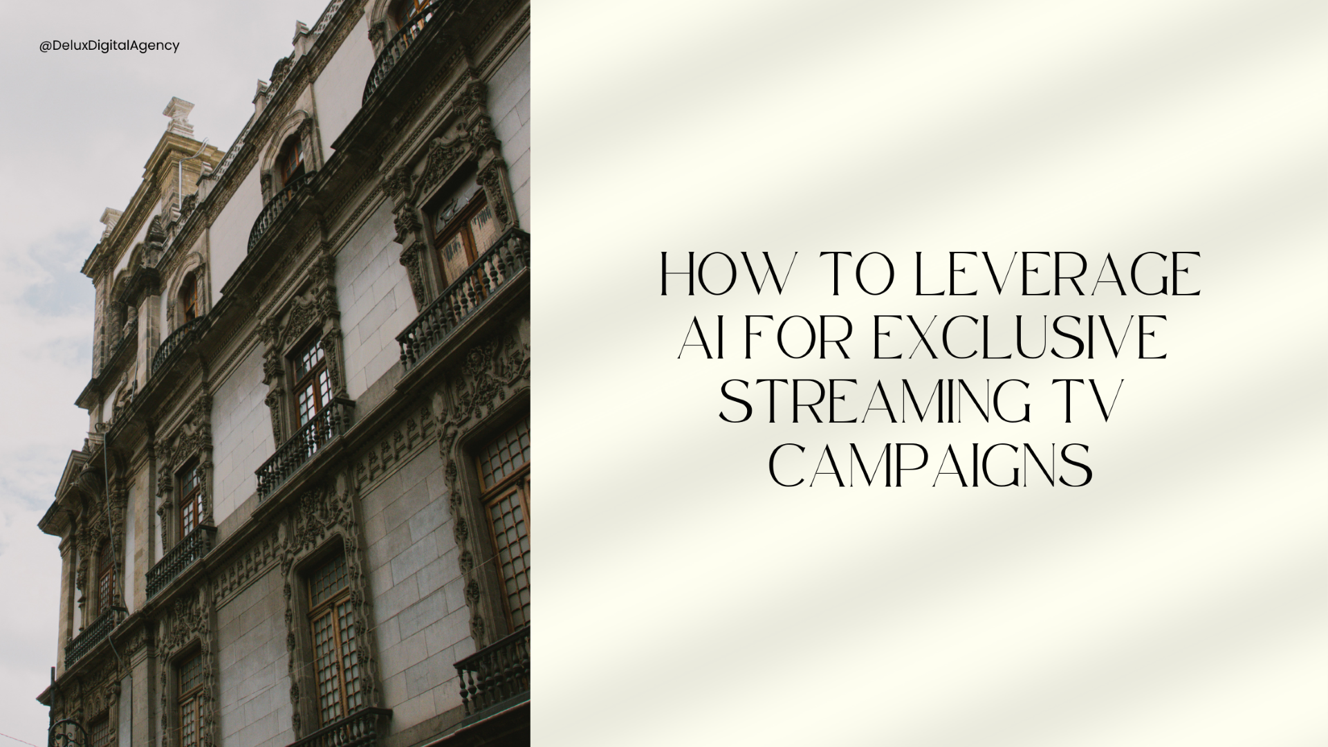 How To Leverage AI For Exclusive Streaming TV Campaigns