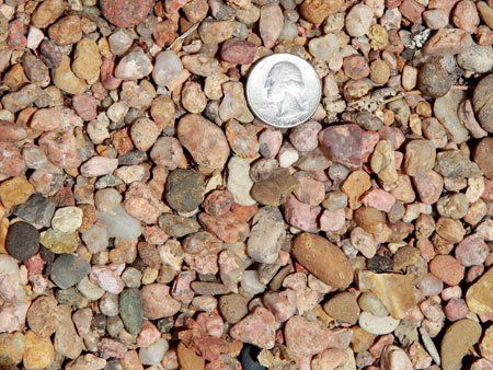 1/16 Inch River Landscape Rock