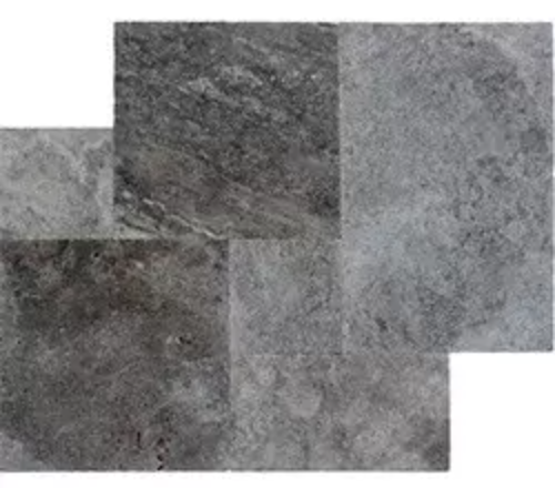 Silver tumbled french pattern tile — Jacksonville, FL — Stonecore