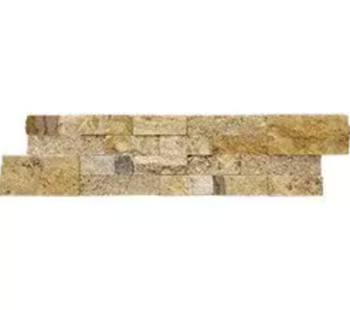 Gold split face travertine — Jacksonville, FL — Stonecore