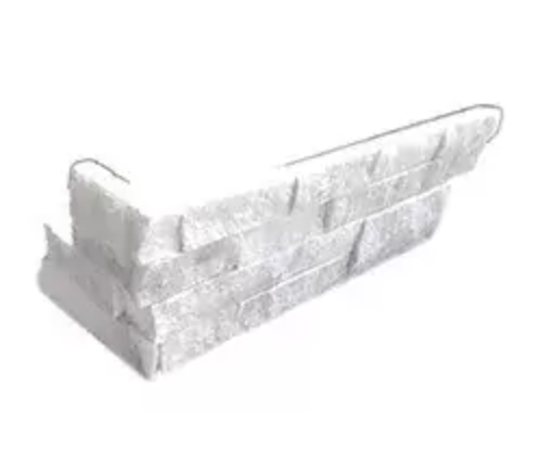Ice white ledgestone corners — Jacksonville, FL — Stonecore