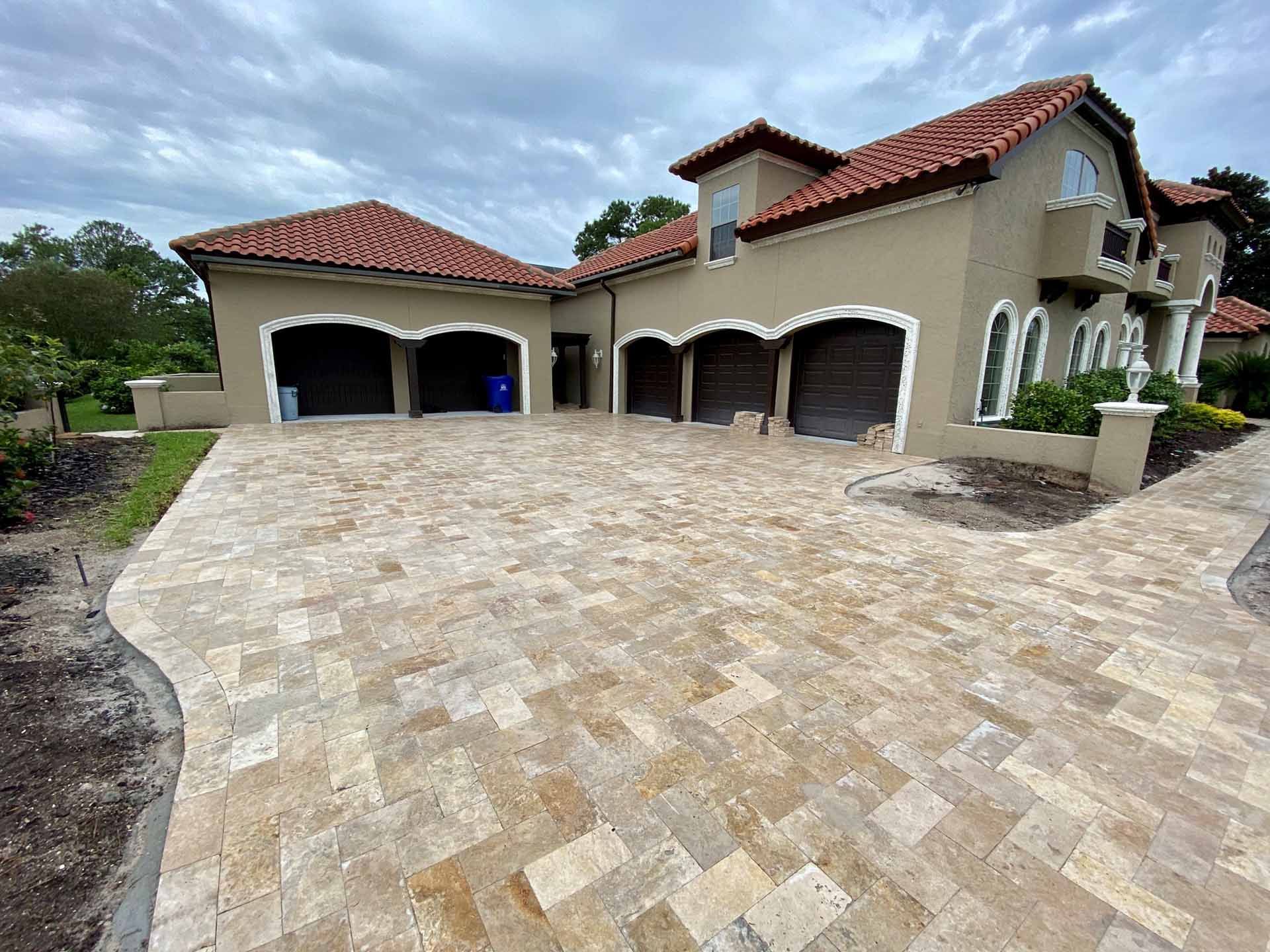 House driveway — Jacksonville, FL — Stonecore