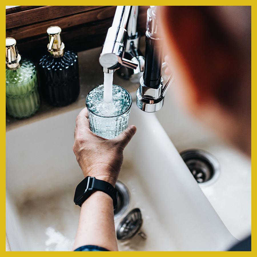 water from tap