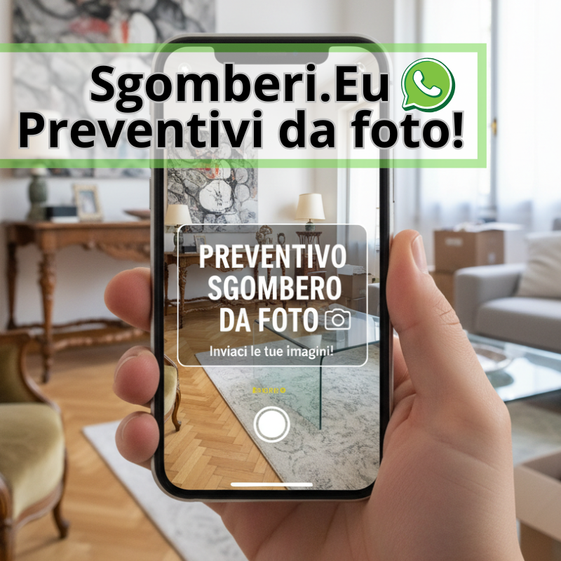 Sgomberi a roma Preventivi da foto