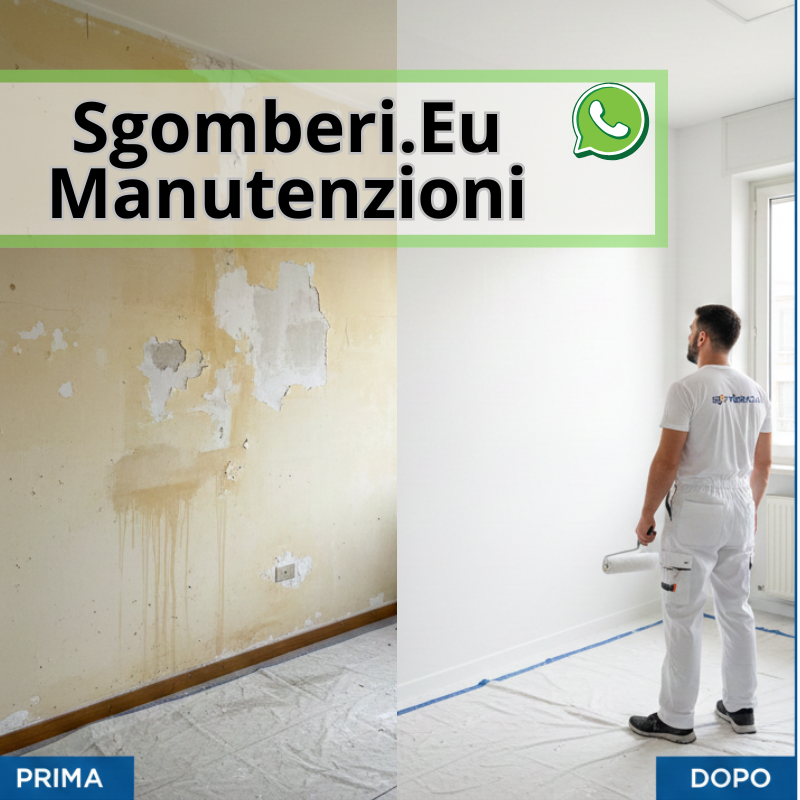 Servizio Imbiancatura e Ripristino: Più luce, zero tracce