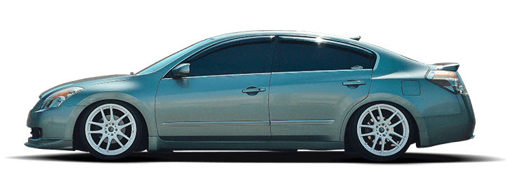 Green Nissan Side View| Keller Alliance Auto Repair