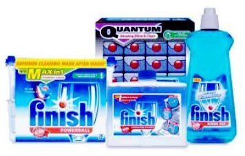 Recommended Finish dishwasher products