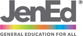 JenEd logo with the text 