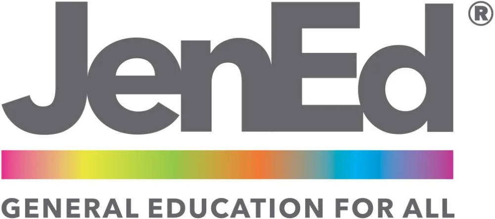 JenEd logo with the text