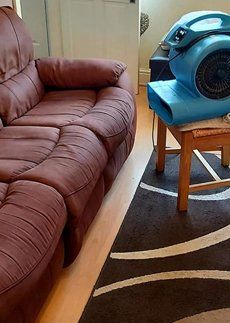 Brown colour sofa